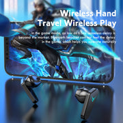 Wireless E-Sport Game Headset With No Delay, Noise Reduction Bluetooth Earphones HIFI Sound