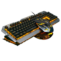 BlazeCore RGB Wired Gaming Keyboard & Mouse Combo