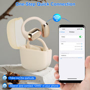 Wireless V5.4 Open Ear Earbuds With Ear hook WITH IPX5 Waterproof 300Hrs Standby Time