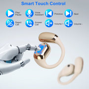 Wireless V5.4 Open Ear Earbuds With Ear hook WITH IPX5 Waterproof 300Hrs Standby Time