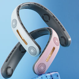 AreoChill Flex Neck Fan -- Hands-Free Cooling for Gaming, Travel & Outdoors