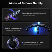 Premium High-Back 350lbs Racing Computer Gaming Chair